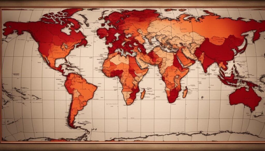 Global Security Tensions Map