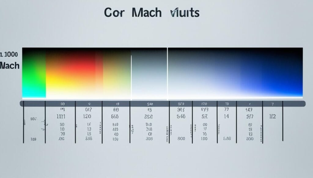 Speed of light comparison chart